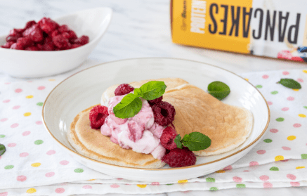 Fitness recept: Nadýchané vanilkové palačinky se slaným karamelem