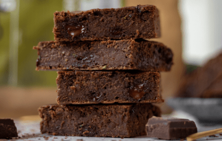 Fitness recept: Vláčné cuketové brownies s čokoládou