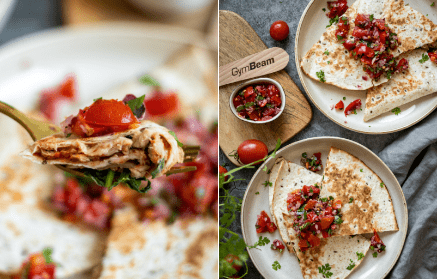 Fitness recept: Quesadilla s tuňákem a rajčatovou salsou