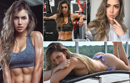 Anllela Sagra: První kolumbijská fitness modelka s dokonalým břichem a miliony sledujícími