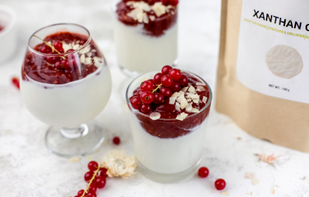 Fitness recept: Tvarohová Panna cotta s lesním ovocem