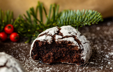 Fitness recept: Čokoládové sušenky crinkles