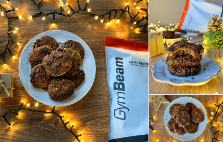 Vánoční fitness recept: Kokosové cookies z konopného proteinu