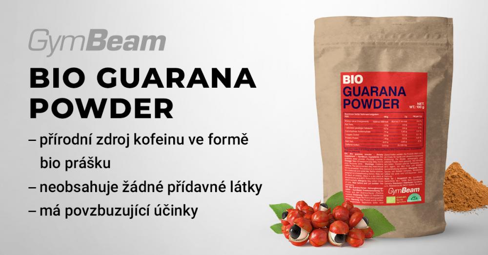 BIO Guarana prášek - GymBeam