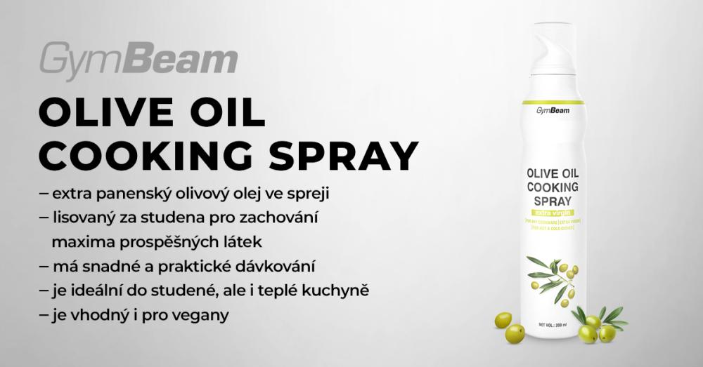 Extra panenský olivový olej v spreji - GymBeam