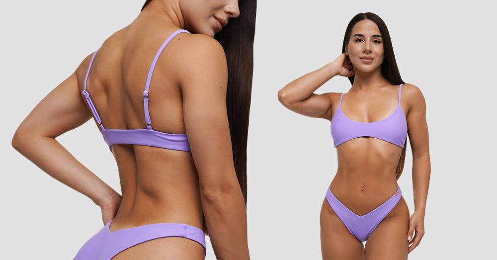  Vrchní díl plavek HAWAII Lilac - GymBeam