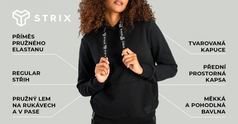 Dámská mikina Hoodie Aster Black - STRIX