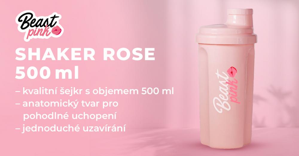 Šejkr BeastPink Rose 500 ml - BeastPink