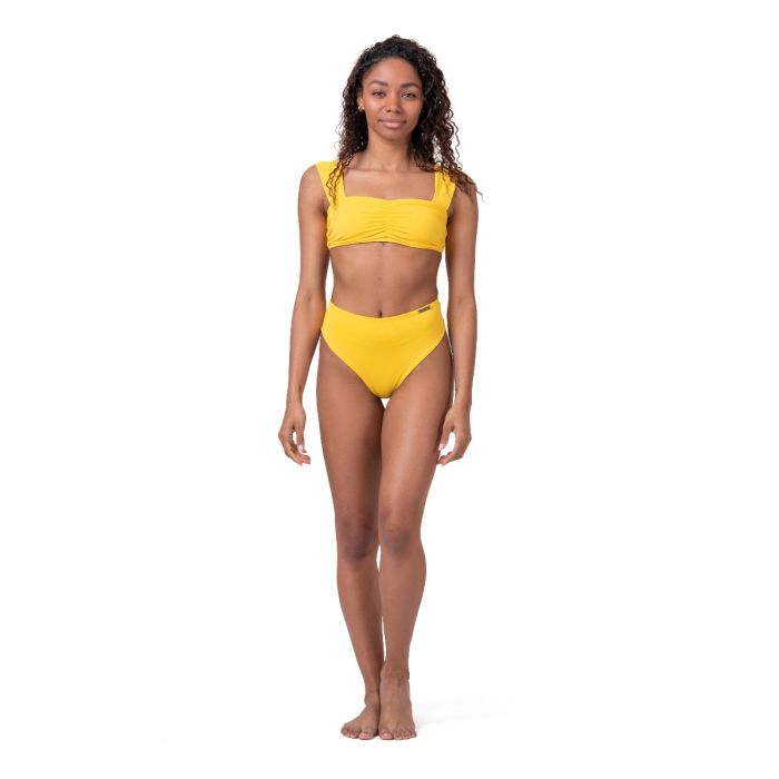 Miami Retro Bikini vrchní díl yellow - NEBBIA