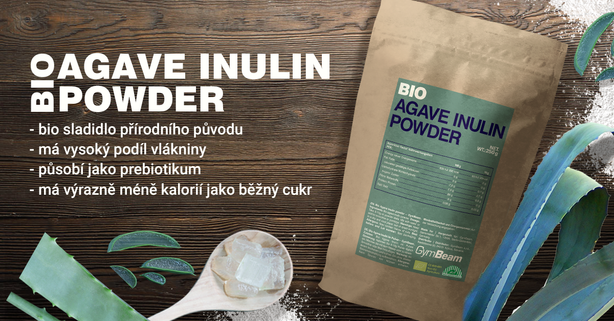 BIO Agáve inulin v prášku - GymBeam