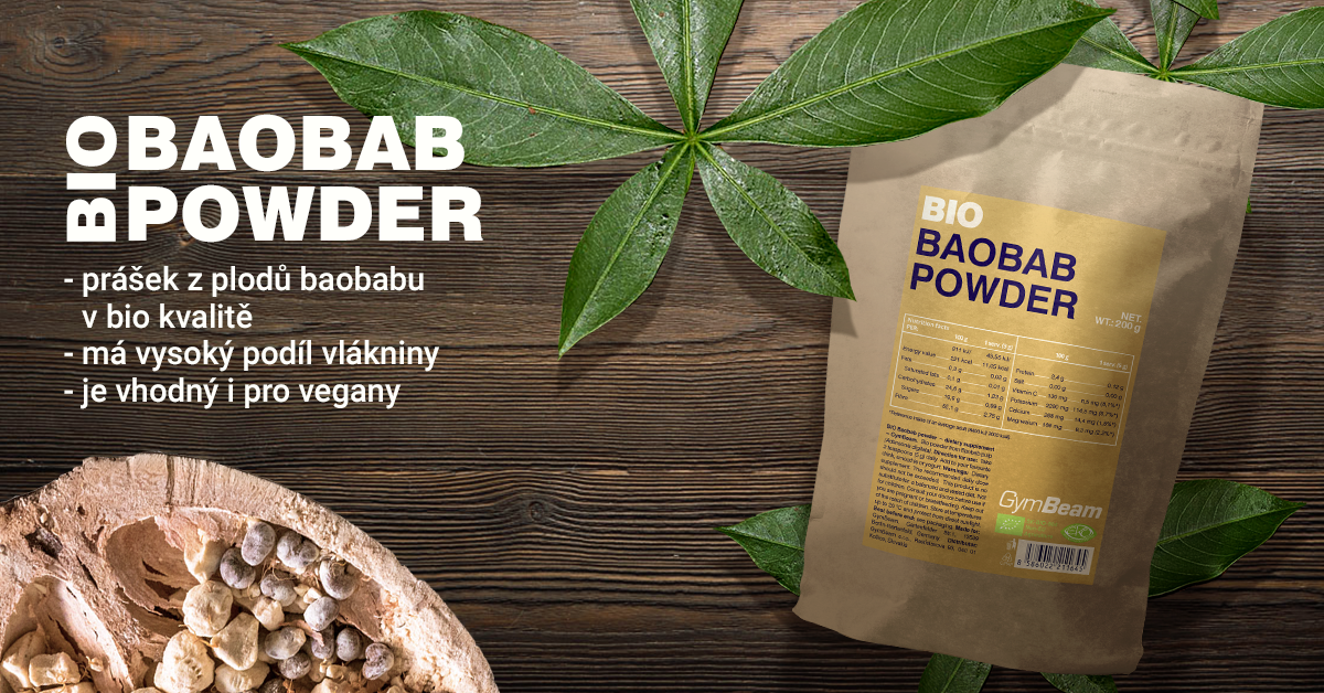 BIO Baobab prášek - GymBeam