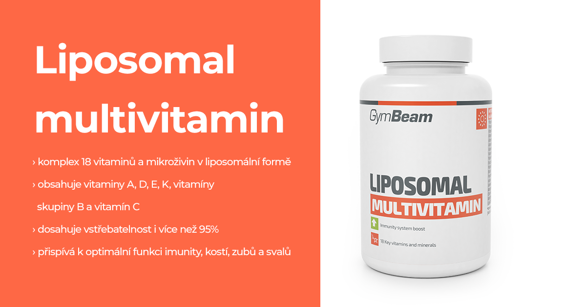 Lipozomální Multivitamín - GymBeam